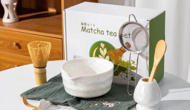 Handmade White Ceramic Matcha Tool Set with Elegant Silver Touch